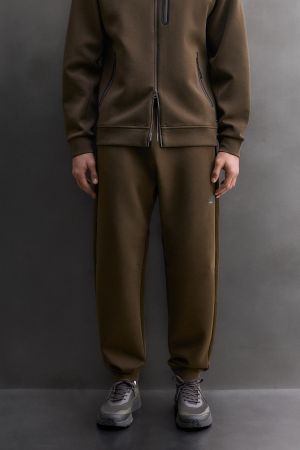 TECHNICAL ZIP JOGGING PANTS