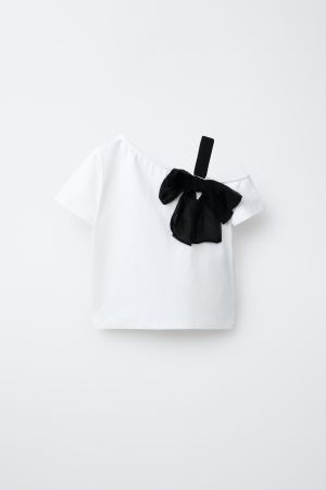 BOW TOP T-SHIRT