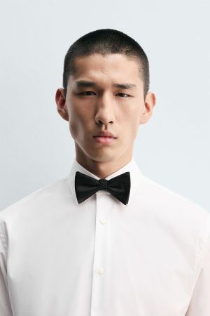 BASIC SILK BOW TIE