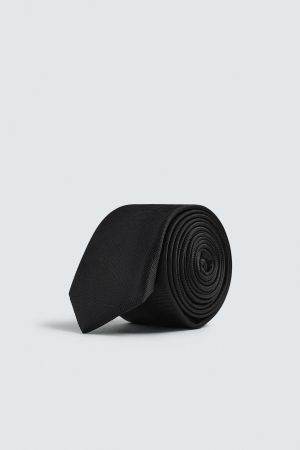 100% SILK SLIM TIE