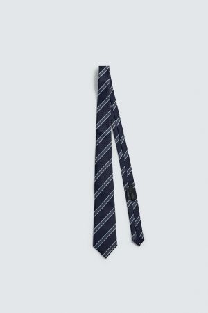100% SILK STRIPED TIE