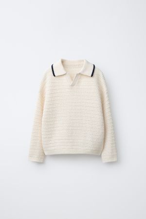 TEXTURED POLO JUMPER
