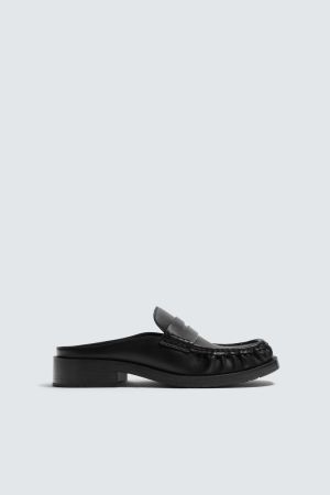 OPEN BACK LOAFERS