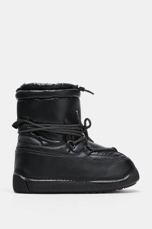 QUILTED ANKLE BOOTS SKI COLLECTION