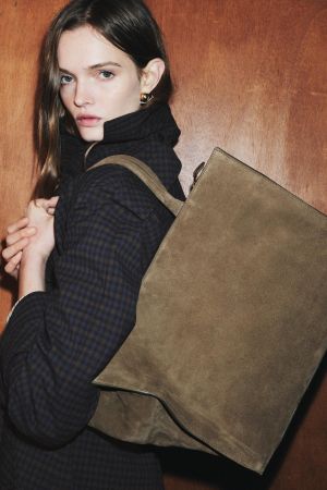 MAXI CITY LEATHER BAG