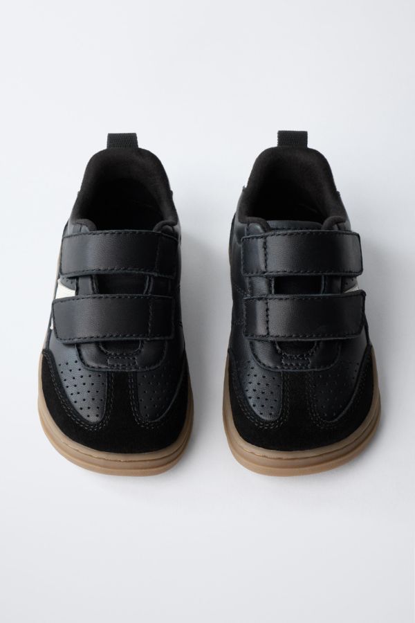 LEATHER STRAP BAREFOOT SNEAKERS