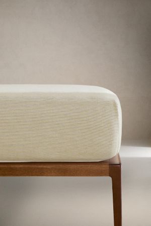 KIDS' CHIFFON STRIPED FITTED SHEET