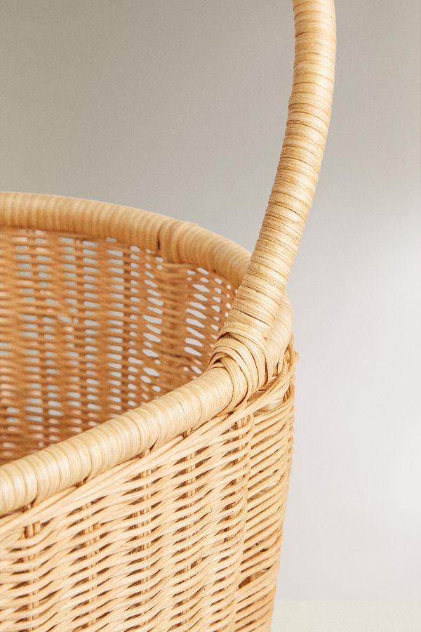 KIDS' RATTAN CART WITH WHEELS