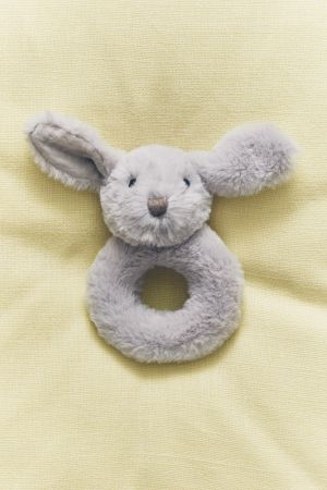 RABBIT BABY RATTLE PLUSH TOY