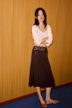 COMBINATION LACE SKIRT